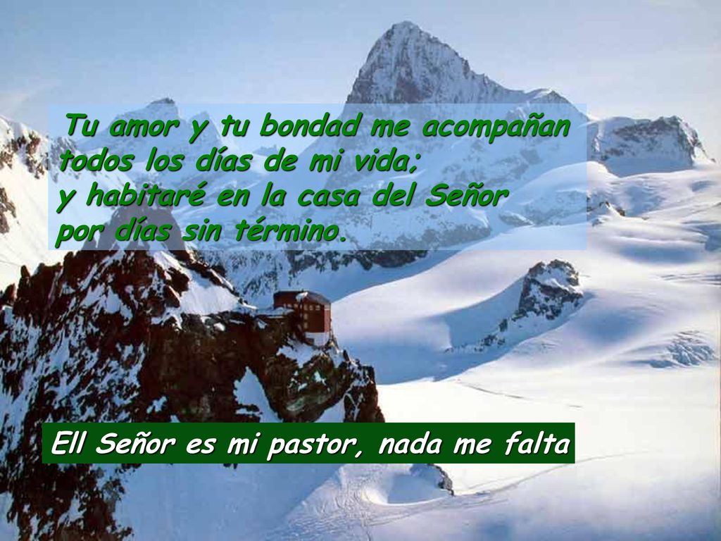 Ell Señor es mi pastor, nada me falta