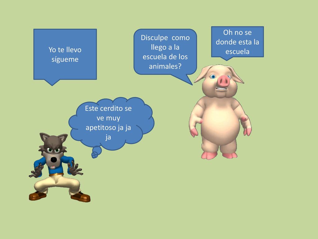Oh no se donde esta la escuela Yo te llevo sígueme