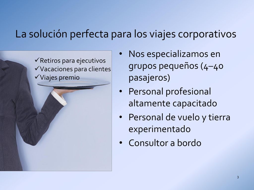 La solución perfecta para los viajes corporativos