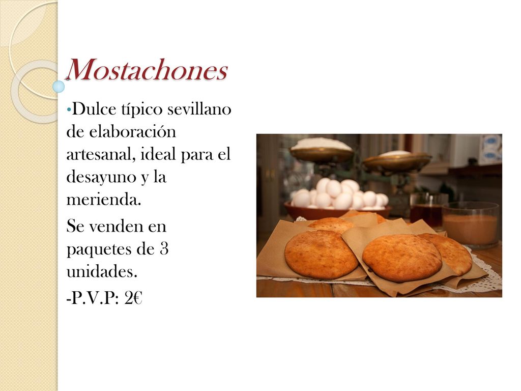 Mostachones Dulce típico sevillano de elaboración artesanal, ideal para el desayuno y la merienda.