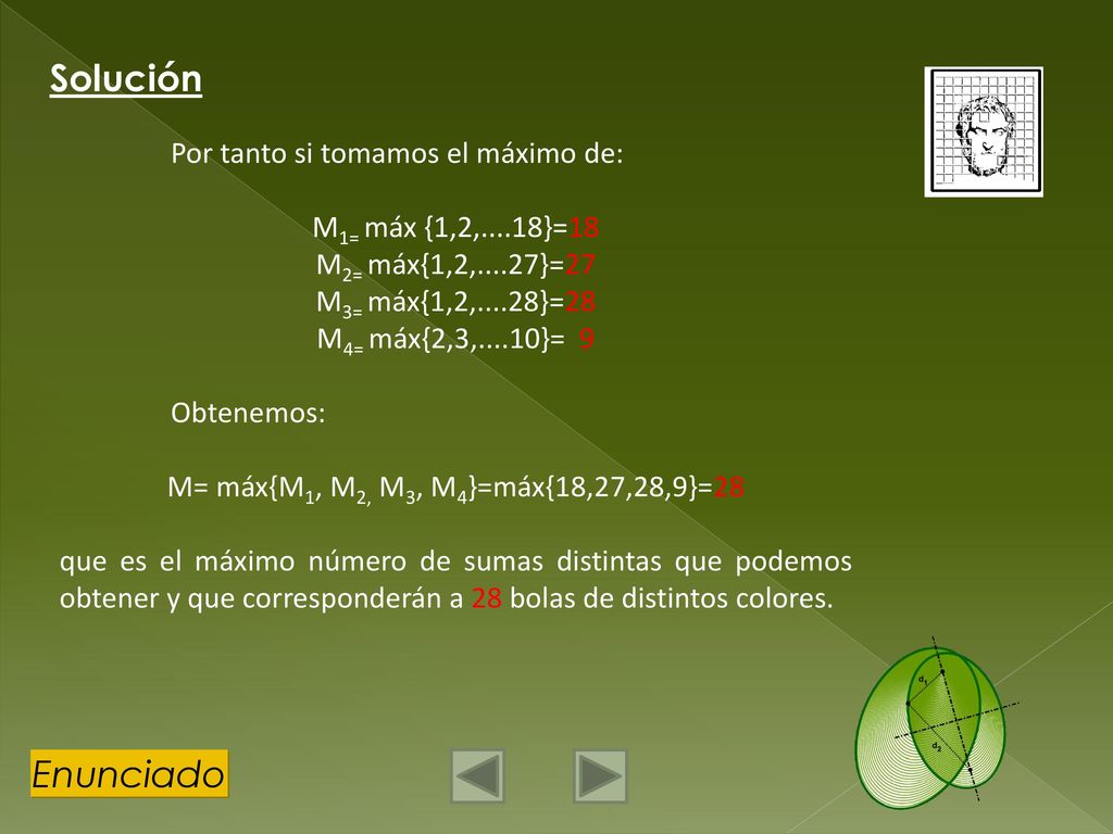 Solución Enunciado Por tanto si tomamos el máximo de: