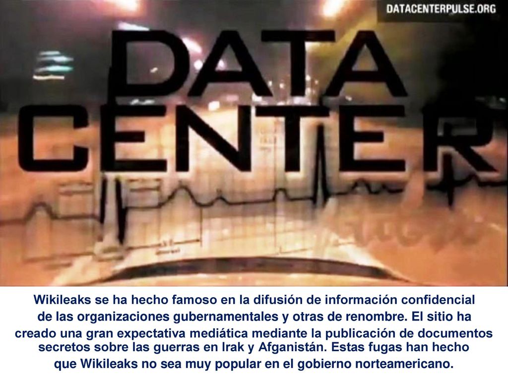 de las organizaciones gubernamentales y otras de renombre. El sitio ha