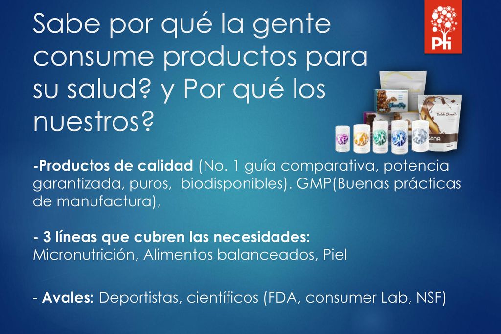 Sabe por qué la gente consume productos para su salud