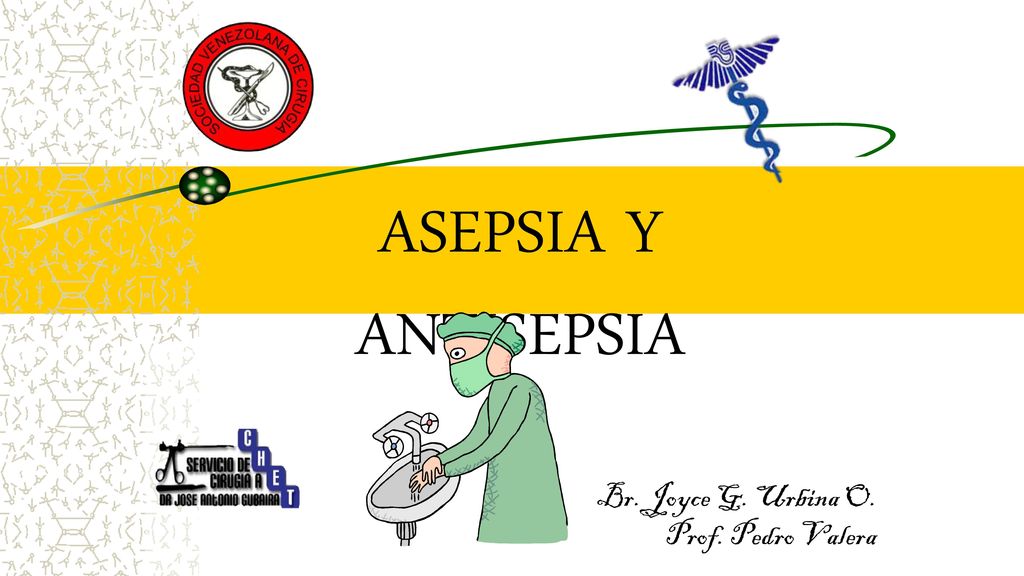 ASEPSIA Y ANTISEPSIA Br. Joyce G. Urbina O. Prof. Pedro Valera