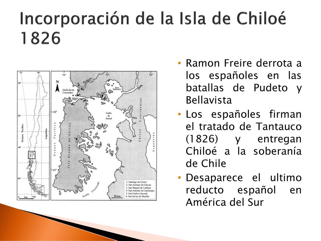 Incorporación de la Isla de Chiloé 1826