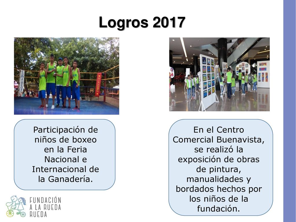 Logros 2017 Participación de niños de boxeo en la Feria Nacional e Internacional de la Ganadería.