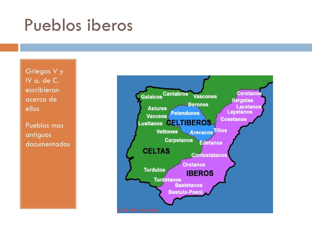 Pueblos iberos Griegos V y IV a. de C. escribieron acerca de ellos