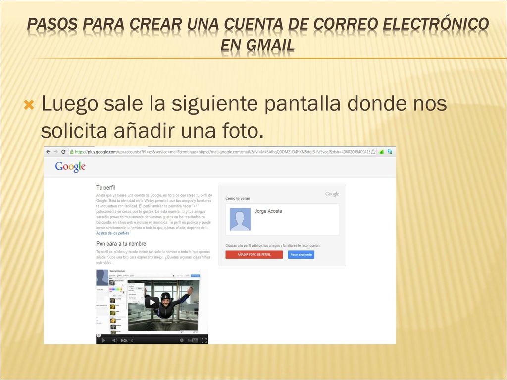 Pasos para crear una cuenta de correo electrónico en gmail