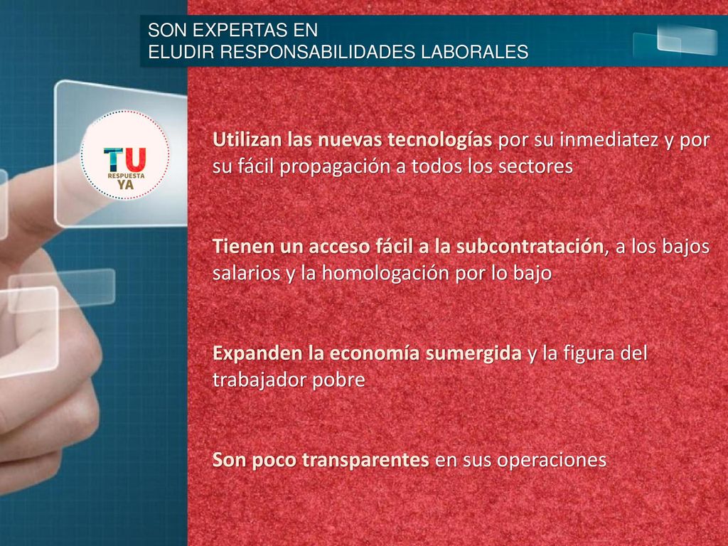 Expanden la economía sumergida y la figura del trabajador pobre