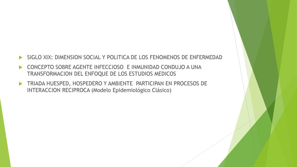 SIGLO XIX: DIMENSION SOCIAL Y POLITICA DE LOS FENOMENOS DE ENFERMEDAD