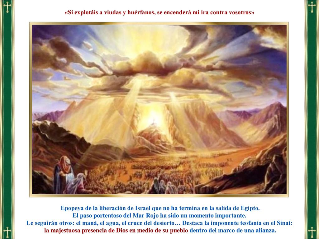 El paso portentoso del Mar Rojo ha sido un momento importante.