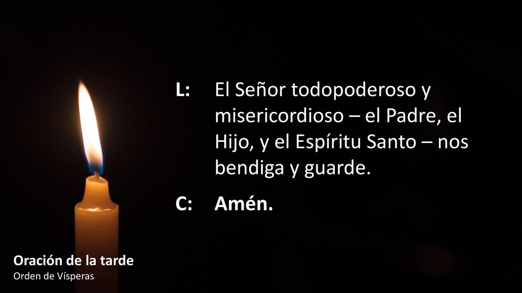 L:. El Señor todopoderoso y. misericordioso – el Padre, el