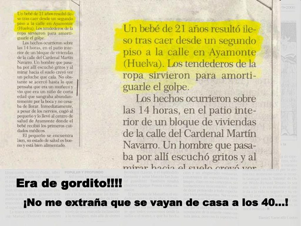 ¡No me extraña que se vayan de casa a los 40…!