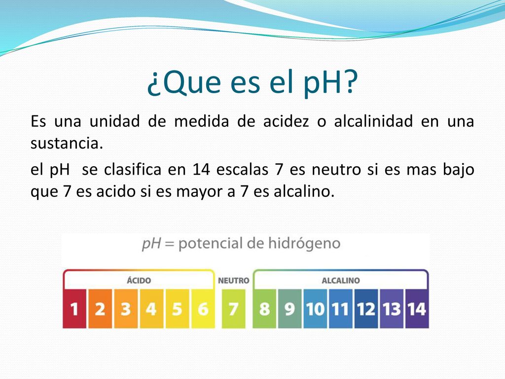 PH EN EL AMBIENTE Y EN LAS PISCINAS - ppt descargar