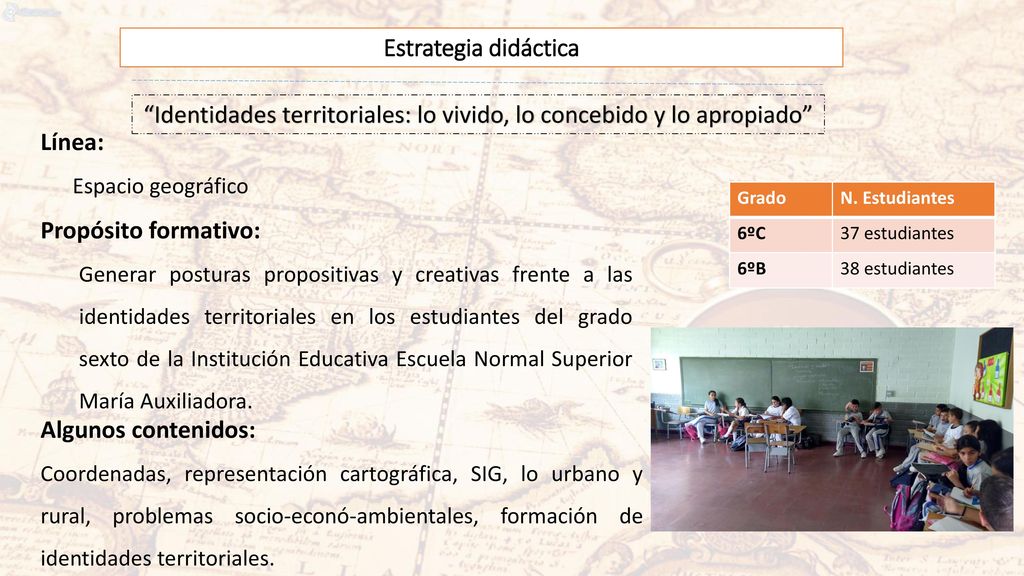 Identidades territoriales: lo vivido, lo concebido y lo apropiado