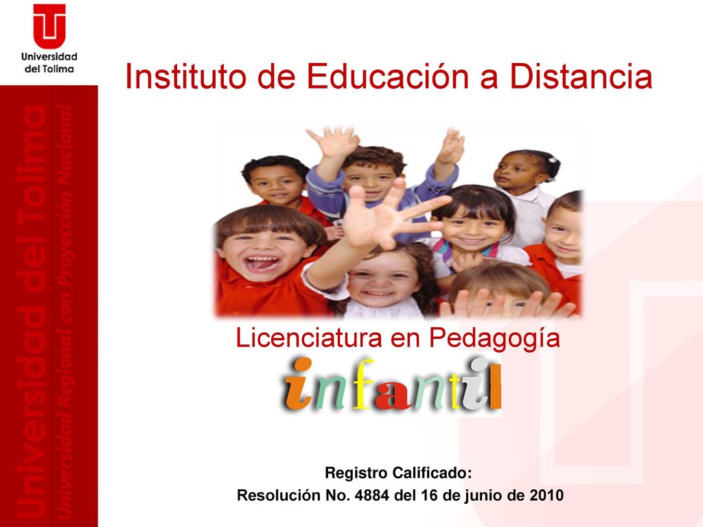 Registro Calificado: Resolución No del 16 de junio de 2010