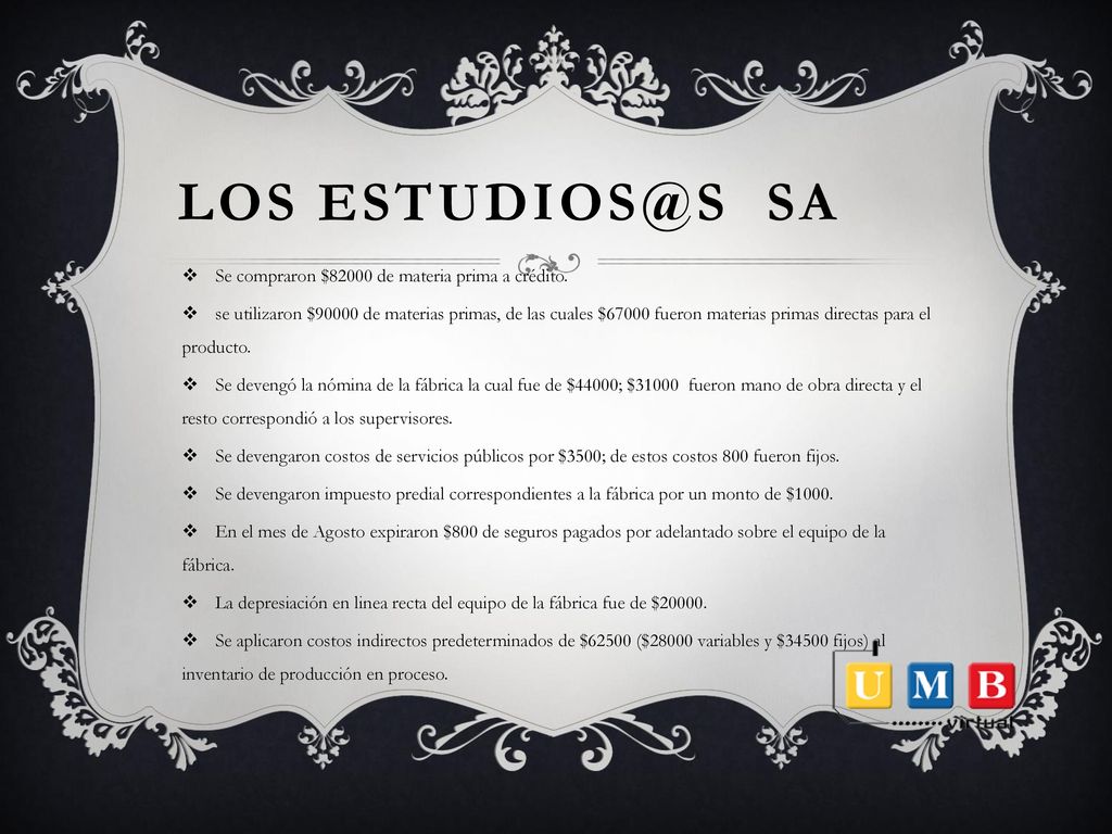 LOS SA Se compraron $82000 de materia prima a crédito.