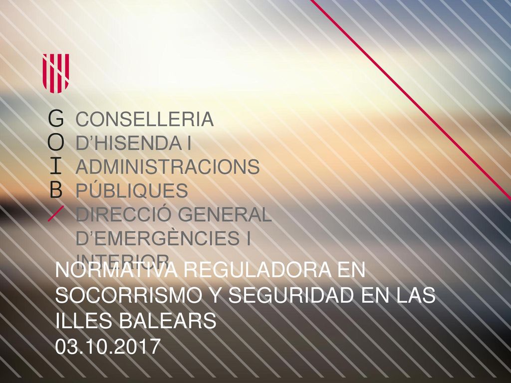 NORMATIVA REGULADORA EN SOCORRISMO Y SEGURIDAD EN LAS ILLES BALEARS
