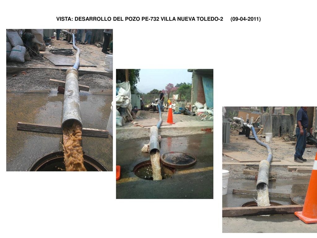 VISTA: DESARROLLO DEL POZO PE-732 VILLA NUEVA TOLEDO-2 ( )