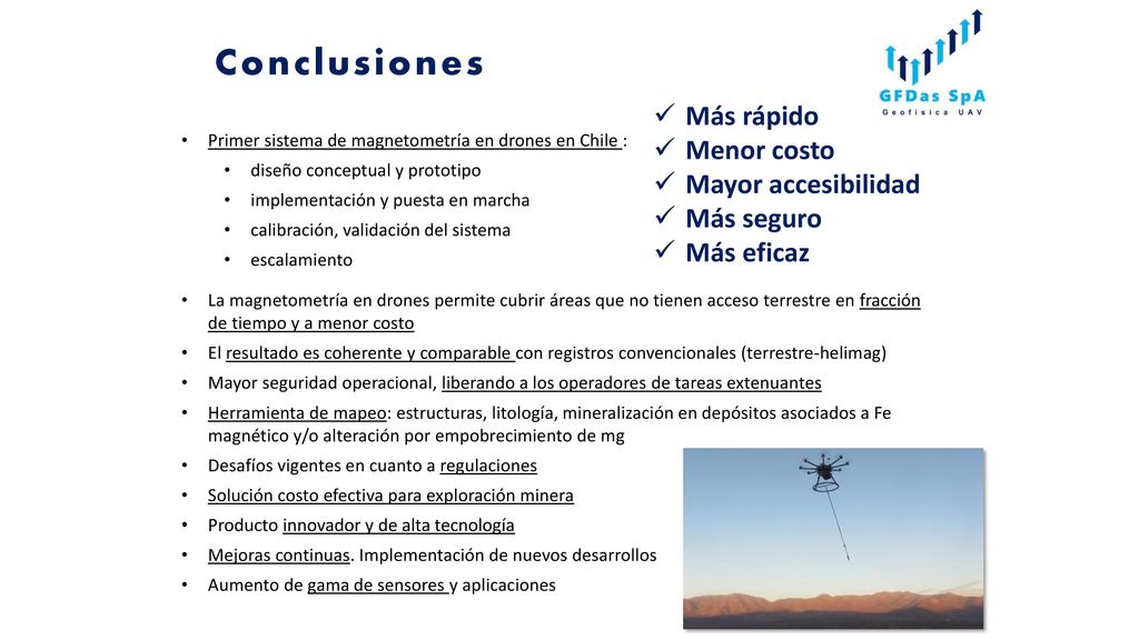 Conclusiones Más rápido Menor costo Mayor accesibilidad Más seguro