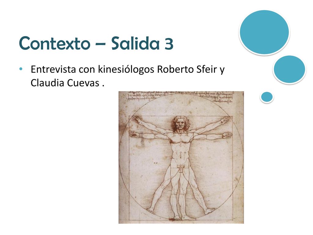 Contexto – Salida 3 Entrevista con kinesiólogos Roberto Sfeir y Claudia Cuevas .