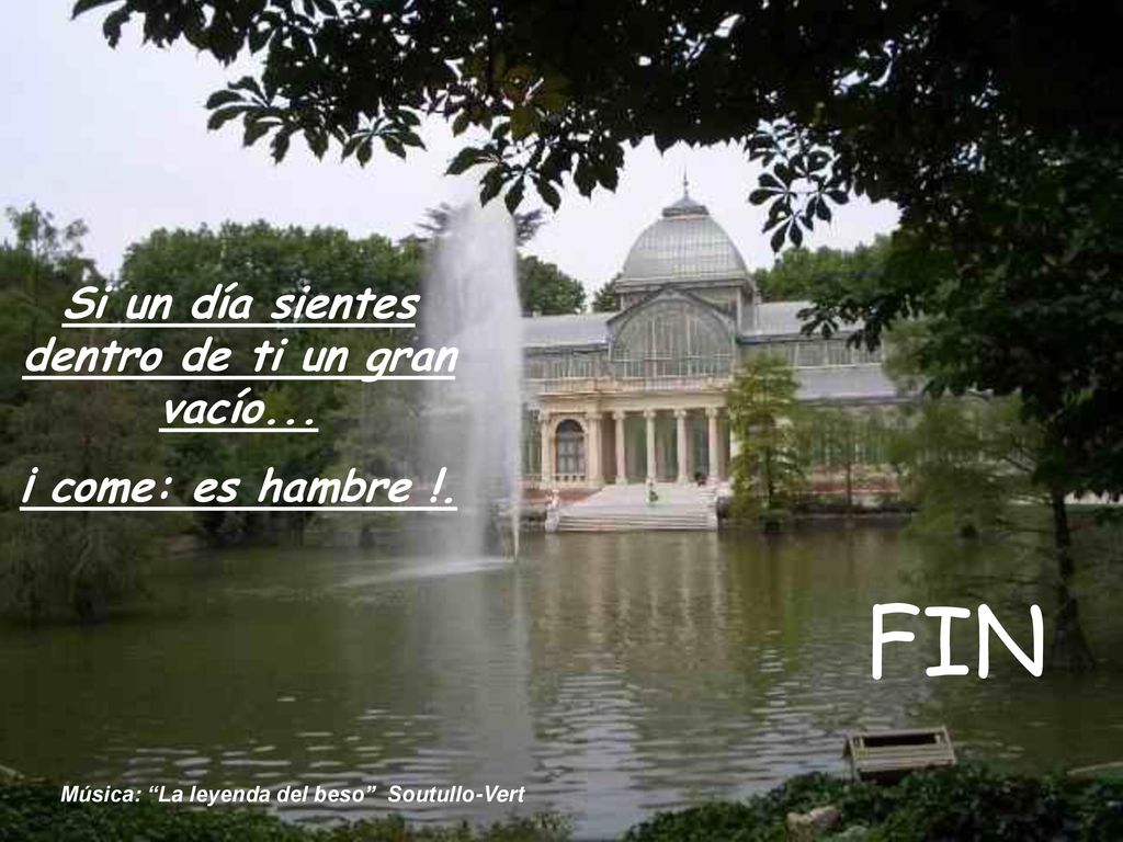 Si un día sientes dentro de ti un gran vacío...