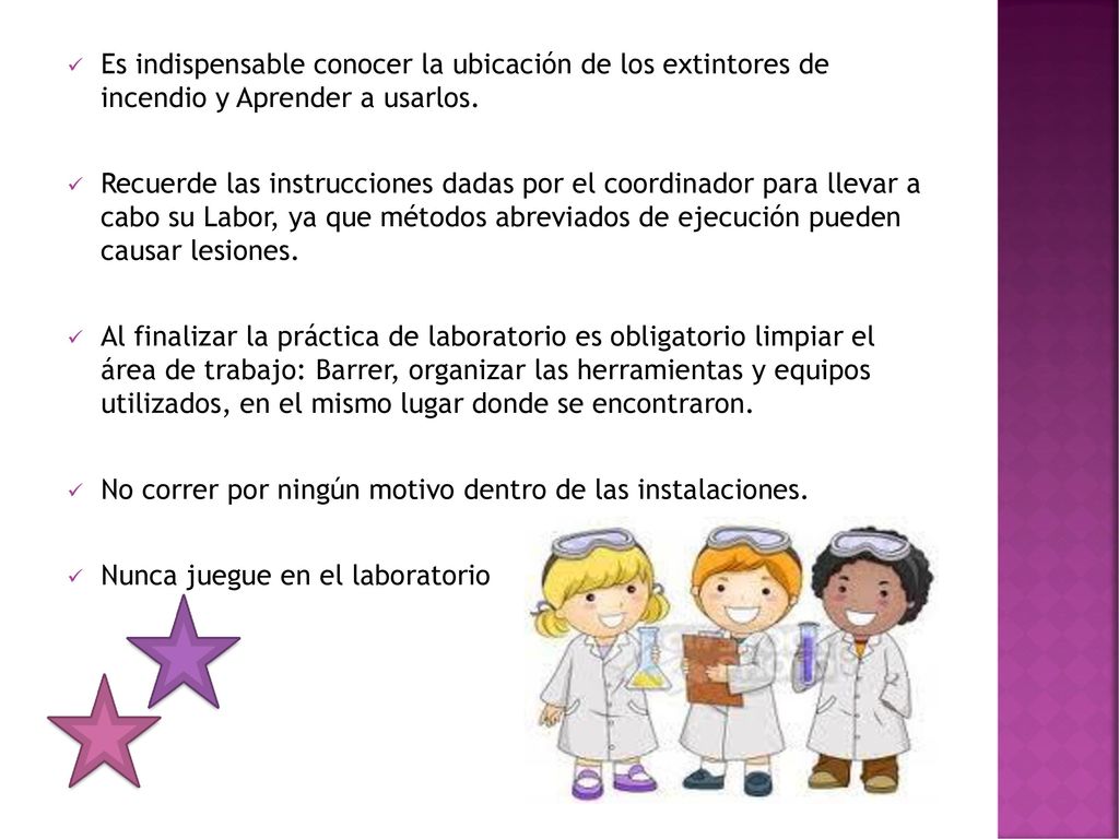 Es indispensable conocer la ubicación de los extintores de incendio y Aprender a usarlos.