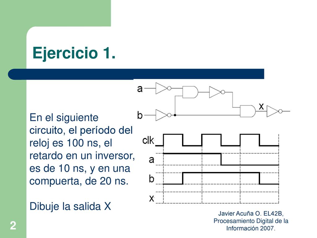 Javier Acuña O. EL42B, Procesamiento Digital de la Información 2007.