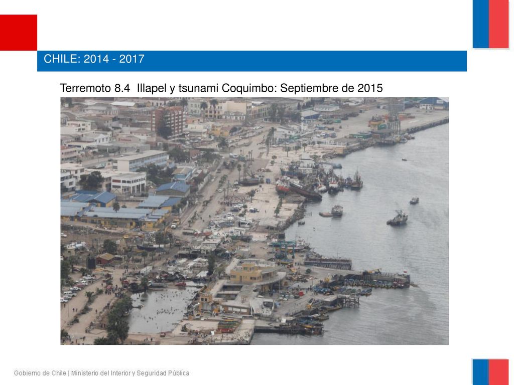 CHILE: Terremoto 8.4 Illapel y tsunami Coquimbo: Septiembre de 2015