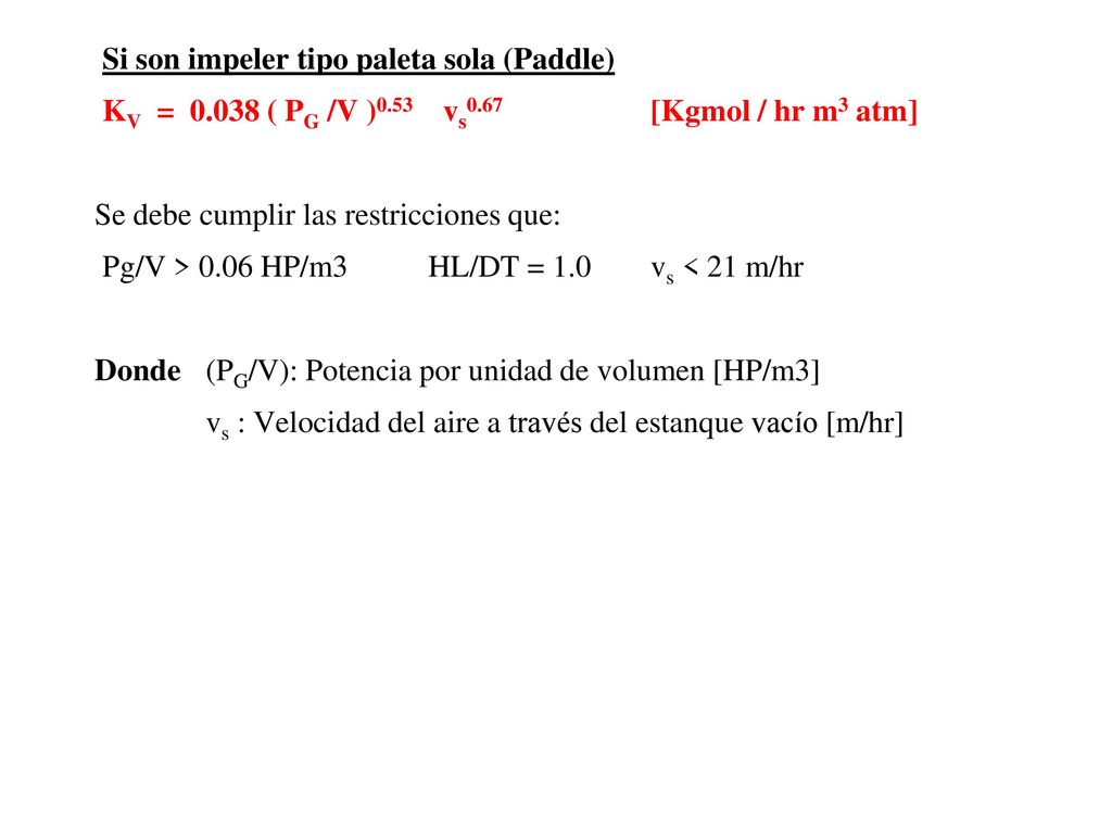 Si son impeler tipo paleta sola (Paddle)