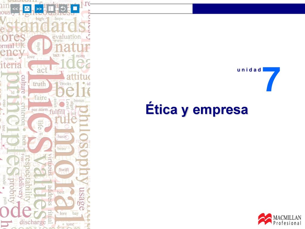 7 u n i d a d Ética y empresa