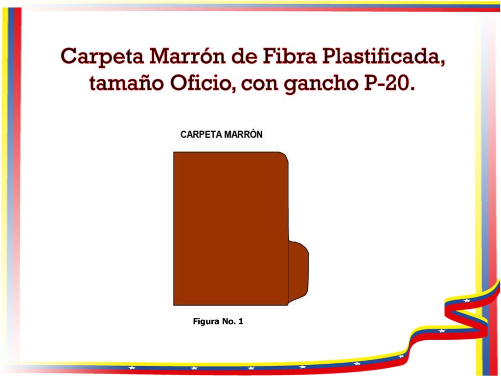 Carpeta Marrón de Fibra Plastificada, tamaño Oficio, con gancho P-20.