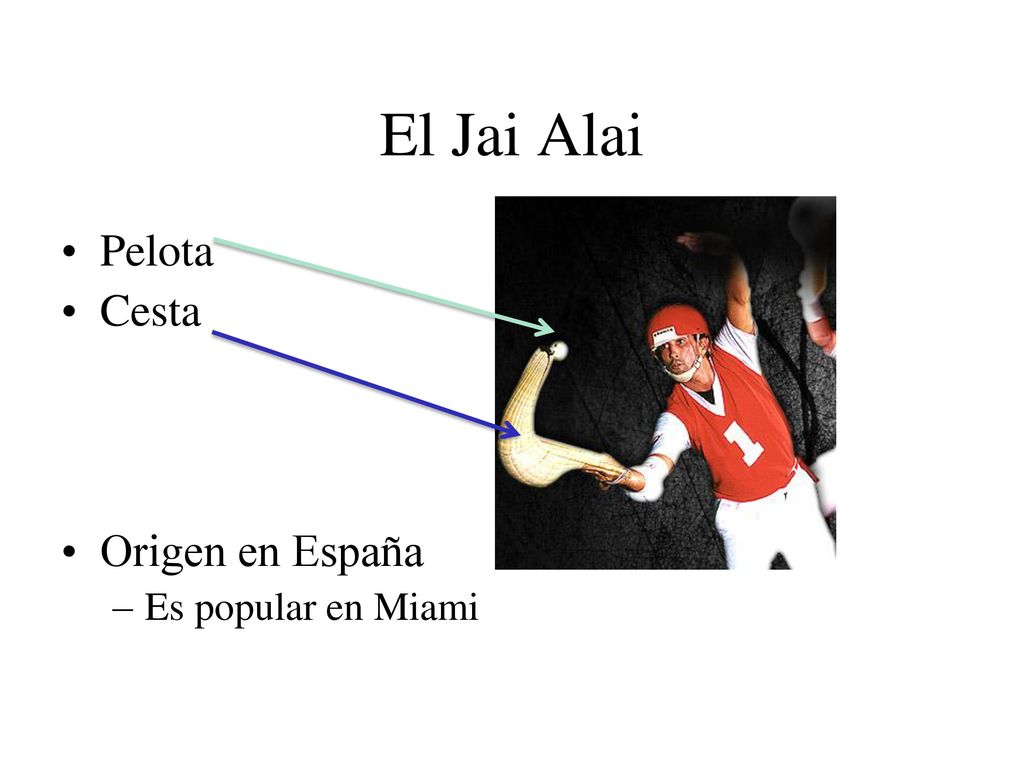 El Jai Alai Pelota Cesta Origen en España Es popular en Miami