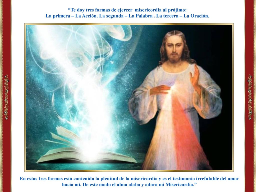 Te doy tres formas de ejercer misericordia al prójimo: