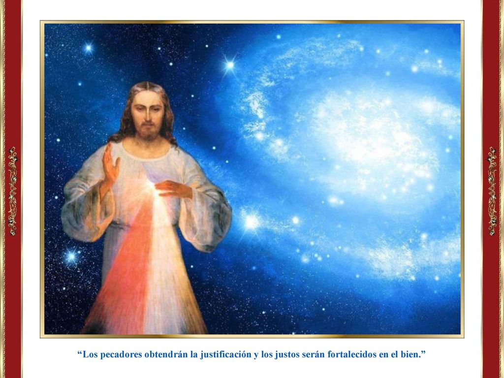Los pecadores obtendrán la justificación y los justos serán fortalecidos en el bien.