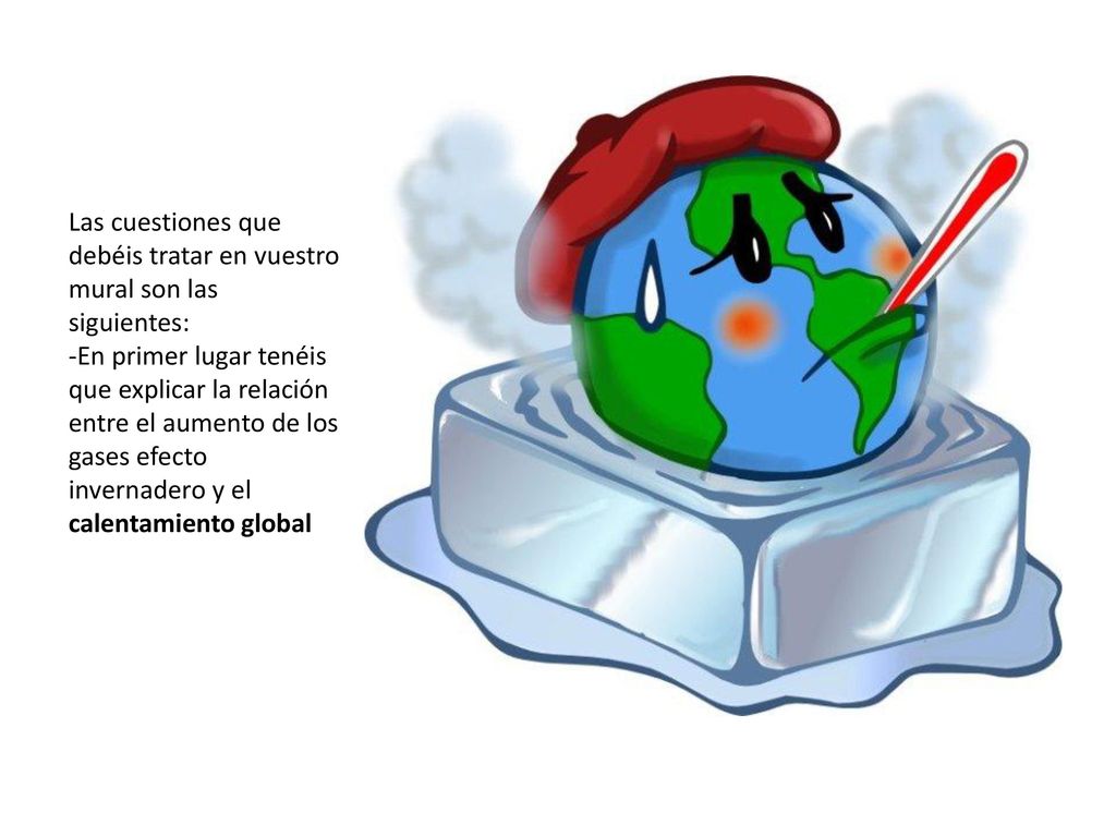 Las cuestiones que debéis tratar en vuestro mural son las siguientes:
