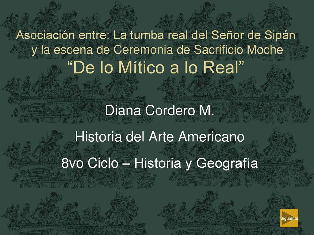 Historia del Arte Americano 8vo Ciclo – Historia y Geografía
