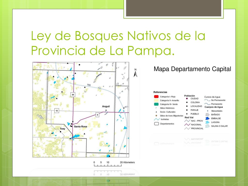 Ley de Bosques Nativos de la Provincia de La Pampa.