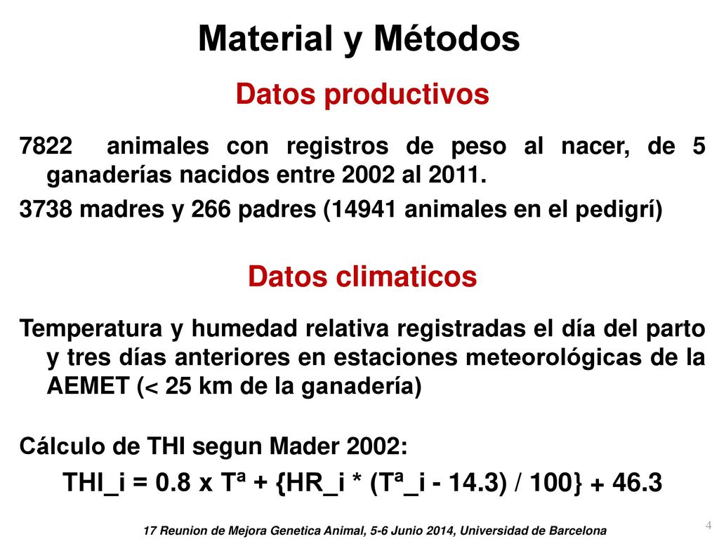 THI_i = 0.8 x Tª + {HR_i * (Tª_i ) / 100}