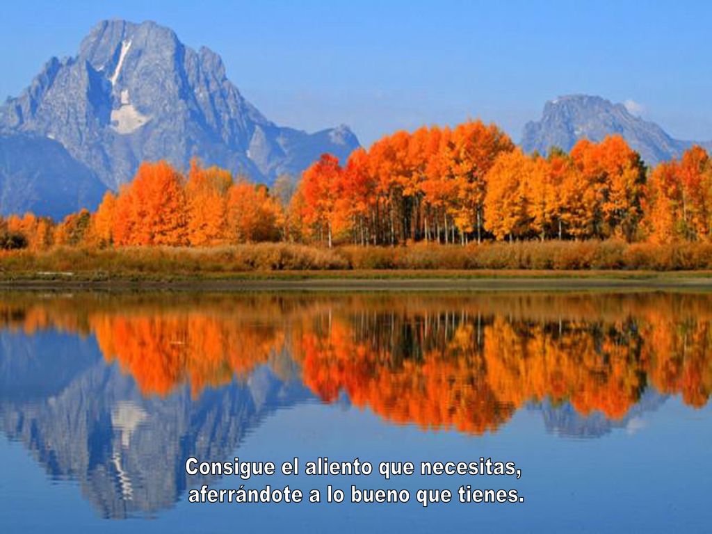 Consigue el aliento que necesitas, aferrándote a lo bueno que tienes.