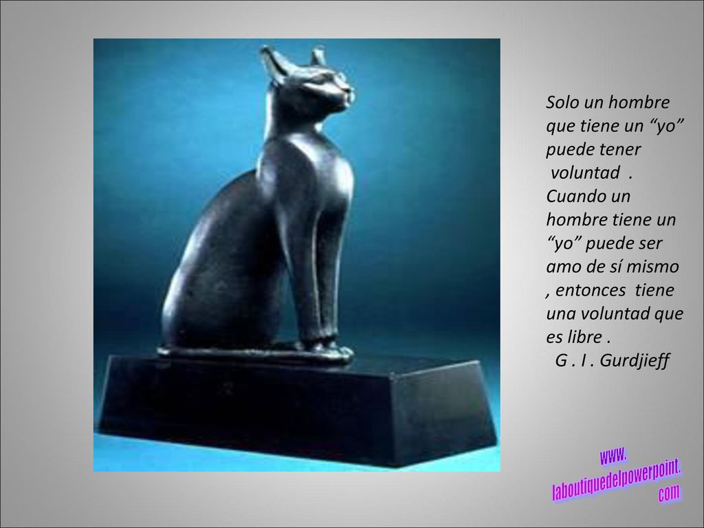 Solo un hombre que tiene un yo puede tener voluntad