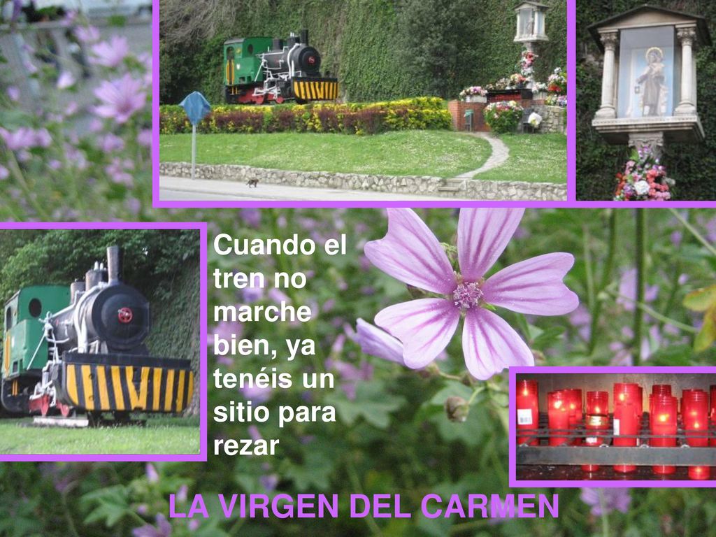 Cuando el tren no marche bien, ya tenéis un sitio para rezar