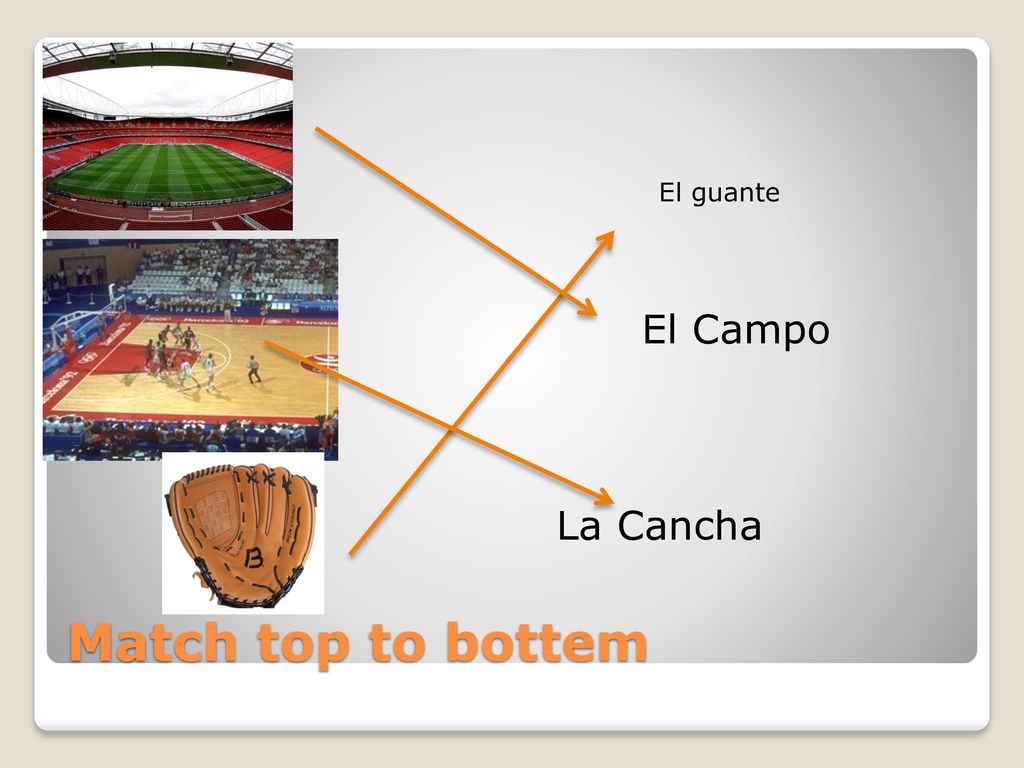 El guante El Campo La Cancha Match top to bottem