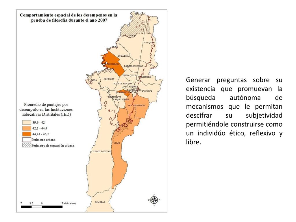 Generar preguntas sobre su existencia que promuevan la búsqueda autónoma de mecanismos que le permitan descifrar su subjetividad permitiéndole construirse como un individúo ético, reflexivo y libre.