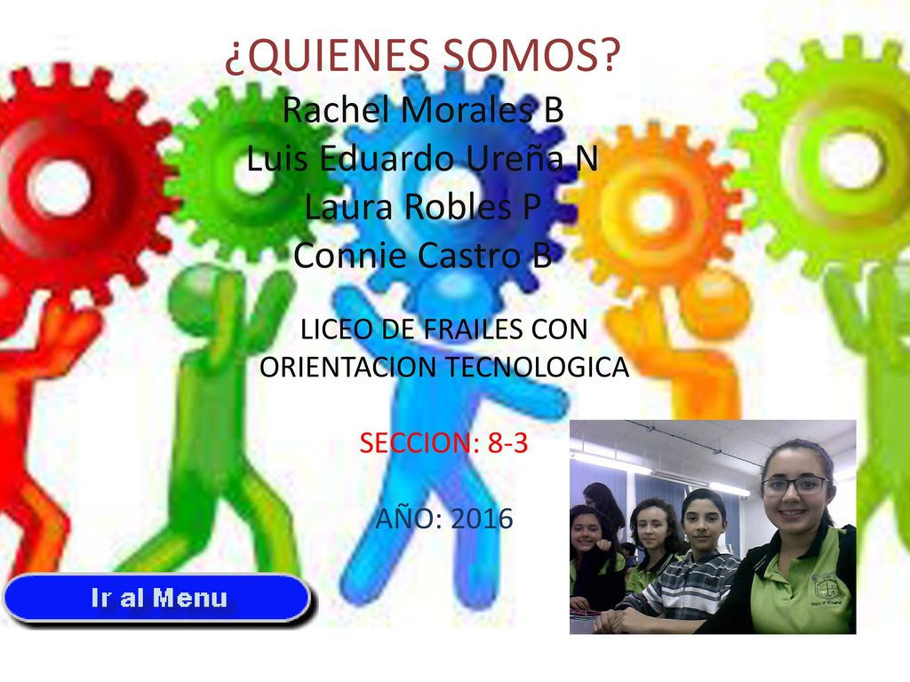 LICEO DE FRAILES CON ORIENTACION TECNOLOGICA SECCION: 8-3 AÑO: 2016