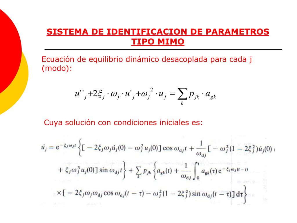SISTEMA DE IDENTIFICACION DE PARAMETROS TIPO MIMO