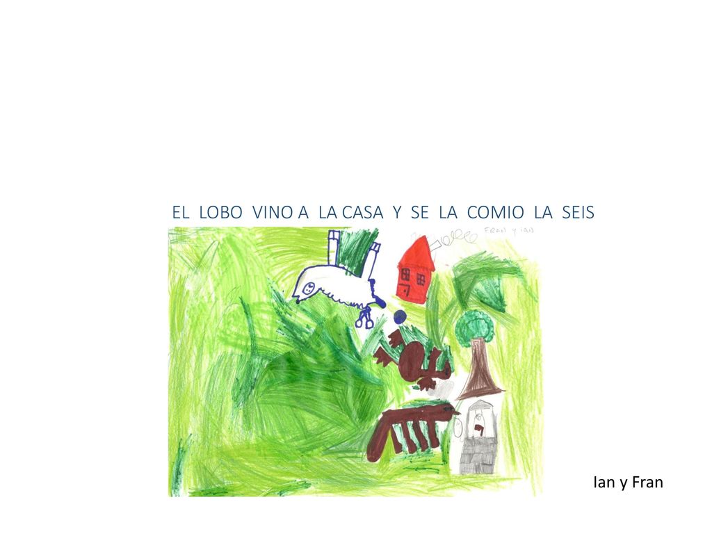 EL LOBO VINO A LA CASA Y SE LA COMIO LA SEIS