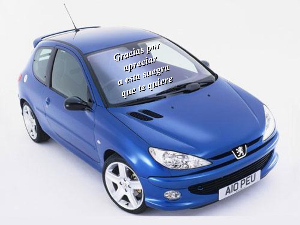 Gracias por apreciar a esta suegra que te quiere