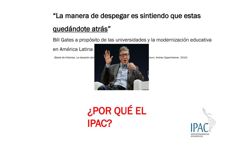 La manera de despegar es sintiendo que estas quedándote atrás