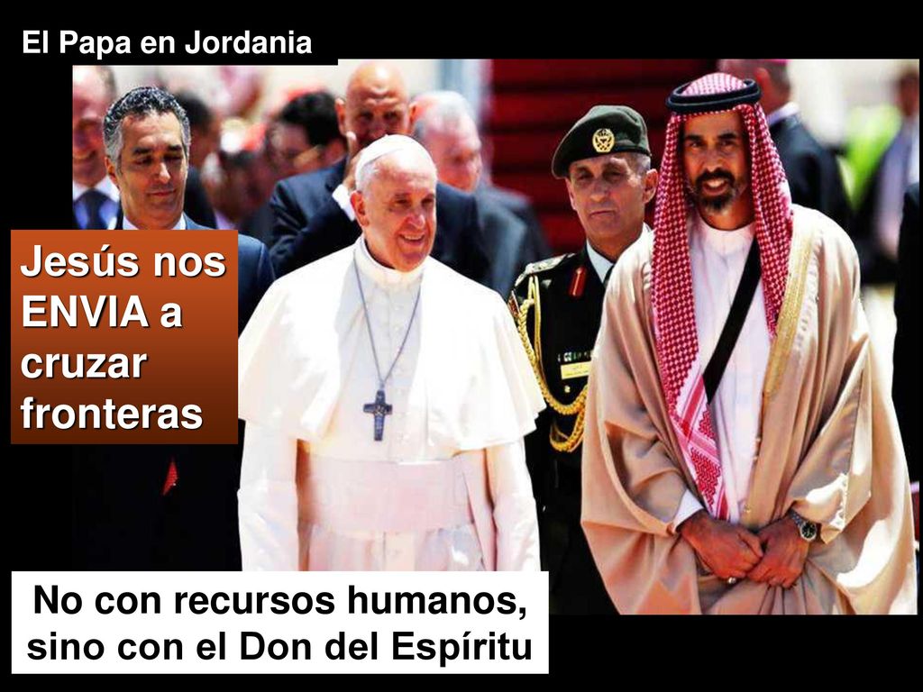 No con recursos humanos, sino con el Don del Espíritu